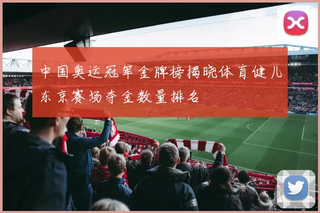 中国奥运冠军金牌榜揭晓体育健儿东京赛场夺金数量排名