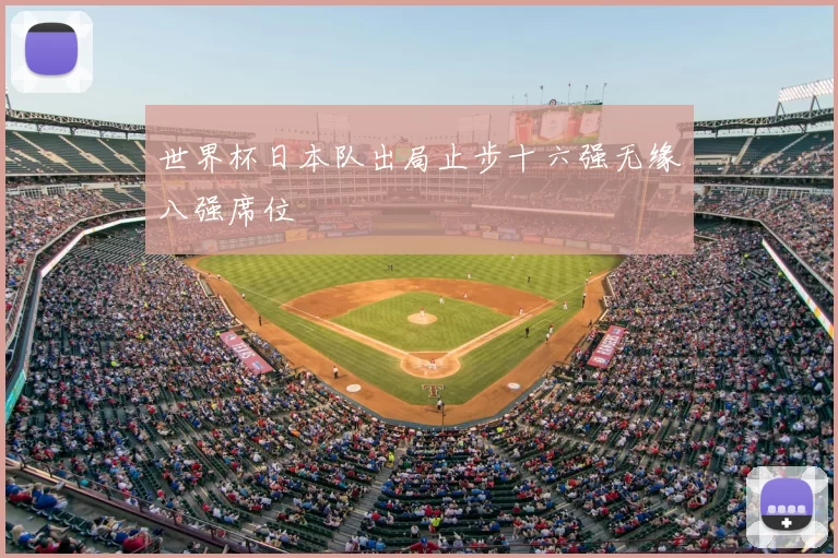 世界杯日本队出局止步十六强无缘八强席位